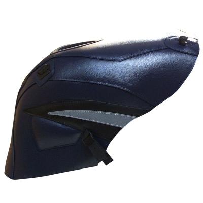 Tapis de r&eacute;servoir Bagster Bleu Fonc&eacute;/Pointe Noires et Acier