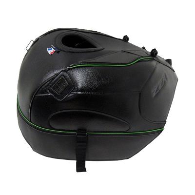 Tapis de r&eacute;servoir Bagster NOIR/D&Eacute;CO ESPACE/LISERET VERT NACR&Eacute;