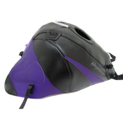 Tapis de r&eacute;servoir Bagster NOIR/VIOLET/POINTES VIOLETTES