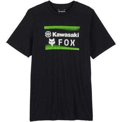 Tee-shirt à manches courtes X KAWASAKI PREMIUM FOX