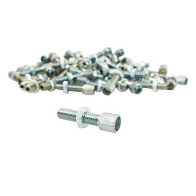Tendeur de c&acirc;ble ALGI VIS CREUSE DIAM M6 - LONG 24mm - ALESAGE 6,8mm - PERCAGE 3 ACIER