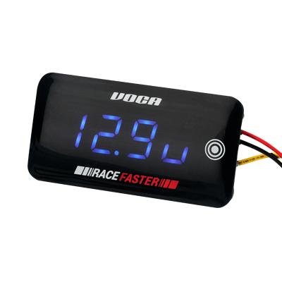 Thermom&egrave;tre Voca Racing DIGITAL VOLTMETRE RACE FASTER SLIM TOUCH LE CIRCUIT LIQUIDE 0 - 120 C ECLAIRAGE LED BLEU