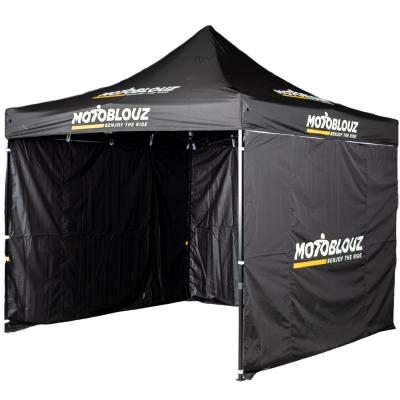 Tonnelle paddock Motoblouz + SAC DE RANGEMENT SUR ROULETTES