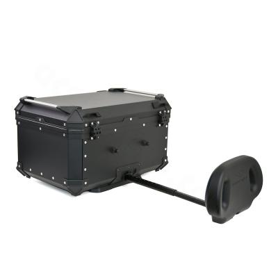 Top Case Coocase X1 Noir 55L avec Dosseret Ajustable