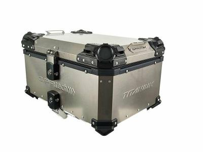 Top case GPR Tech ALPI-TECH Titane - Complet avec support - 55 litres