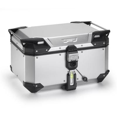 Top case Givi TREKKER OUTBACK EVO SMART 58 Litres (SANS BARILLET) - Anodisé