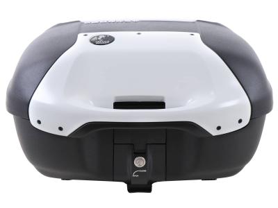 Top case Hepco & Becker Journey 42 - capot blanc - noir