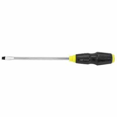 Tournevis P2R PLAT 8 mm L 200 mm CHROME - VANADIUM TIGE HEXAGONALE EMBOUT A FRAPPER SUPPORT