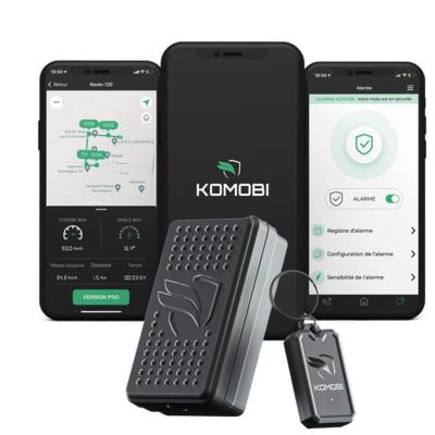 Traceur GPS Komobi City 4G Premium avec 1an d'abonnement Offert