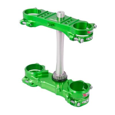 Tés de fourche Xtrig supérieur / inférieur X-Trig ROCS Vert