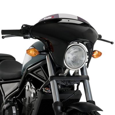 Tête de fourche Puig BATWING SML sport (noir brillant)