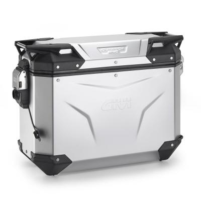 Valise Givi TREKKER OUTBACK EVO SMART 37 LITRES (COTE DROIT) SANS BARILLET - Anodisé