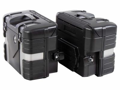 Valise Hepco & Becker Gobi - Black Edition (la paire) - noir
