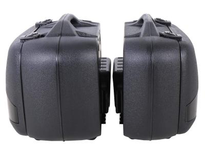 Valise Hepco & Becker Junior Flash noir Enduro (30 L gauche / 40 L droite) - noir
