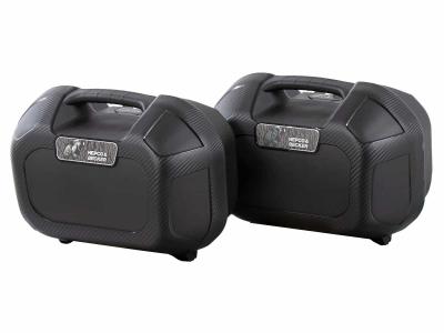 Valise Hepco & Becker Orbit pour support C-Bow (la paire) - noir
