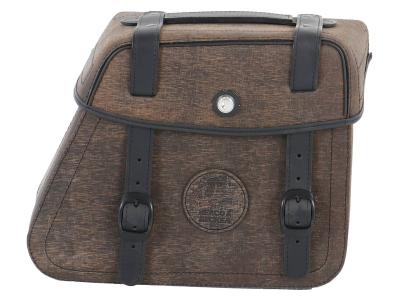 Valise Hepco & Becker Rugged droite pour support Cutout - marron