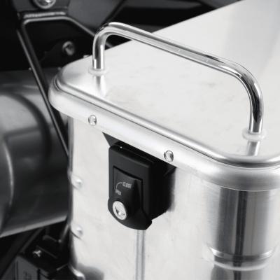 Valise Hepco & Becker standard 35 gauche - argent