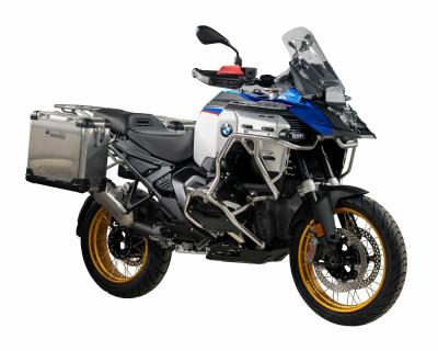 Valise Touratech Kit complet ZEGA Pro 31/31 - Support gris inclus - Alu