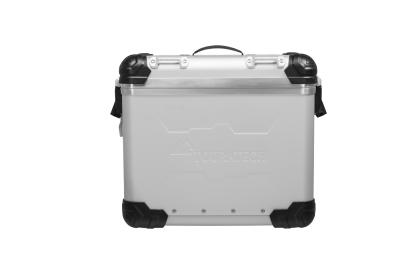 Valise Touratech ZEGA Evo - 31 litres - droit - Argent