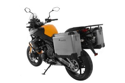 Valise Touratech ZEGA Pro 31/31 - Support noir inclus - Alu