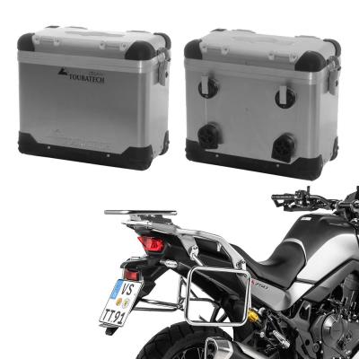 Valise Touratech ZEGA Pro 38/38 - Support gris inclus - Alu