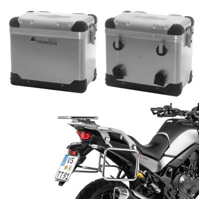 Valise Touratech ZEGA Pro 45/45 - Support gris inclus - Alu