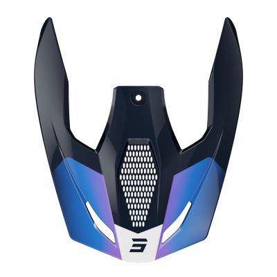 Visière TT Shot FURIOUS APEX BLUE GLOSSY