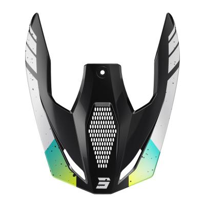 Visière TT Shot FURIOUS MIRAGE BLUE NEON YELLOW PEARLY