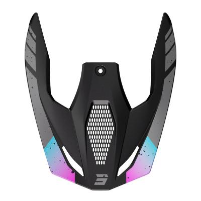 Visière TT Shot FURIOUS MIRAGE BLUE PINK MATT