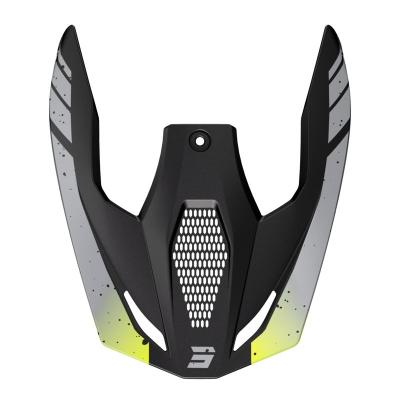 Visière TT Shot FURIOUS MIRAGE GREY NEON YELLOW MATT