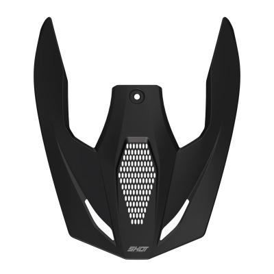 Visière TT Shot FURIOUS SOLID BLACK MATT