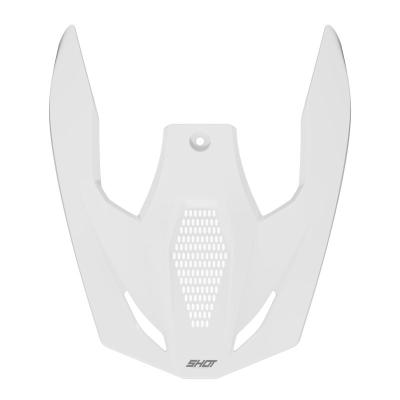 Visière TT Shot FURIOUS SOLID WHITE GLOSSY