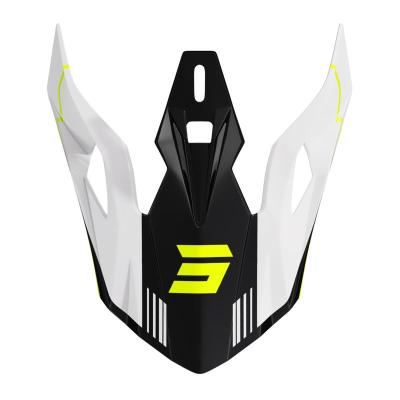 Visière TT Shot PULSE ENFANT LINES BLACK NEON YELLOW GLOSSY