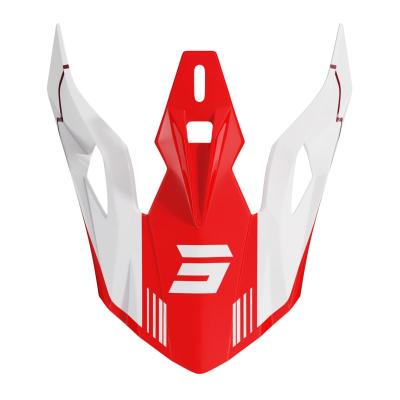 Visière TT Shot PULSE ENFANT LINES RED GLOSSY