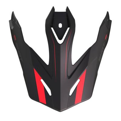 Visière TT Shot TREK RALLY BLACK RED MATT
