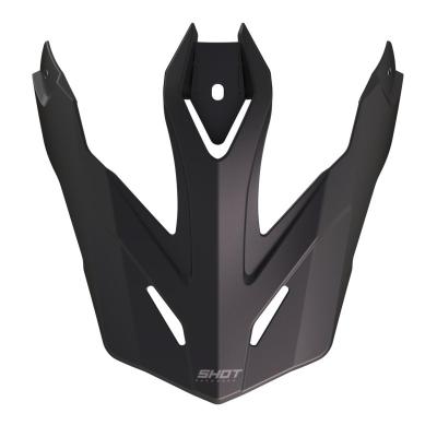 Visière TT Shot TREK SOLID BLACK MATT