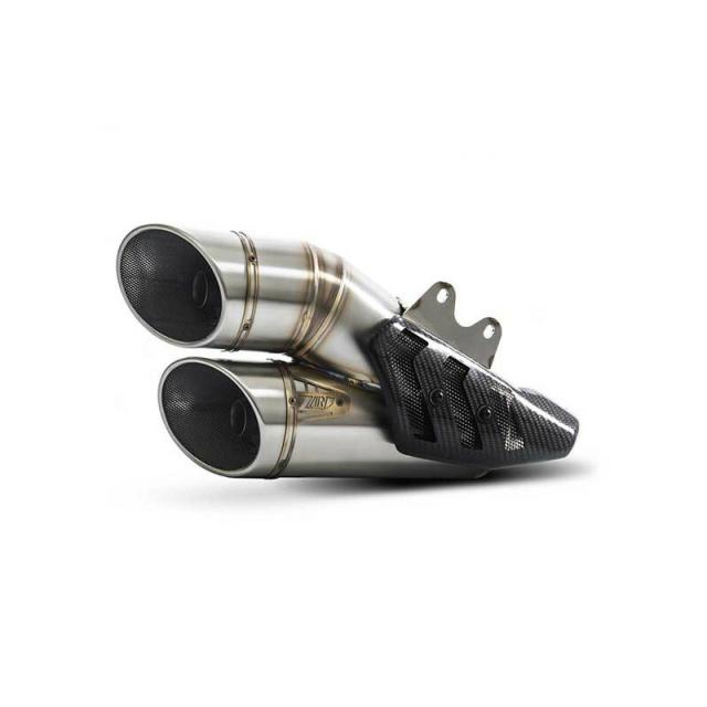 ligne complete zard inox 2 en 1 2 embout inox noir - Zard - Ligne ...